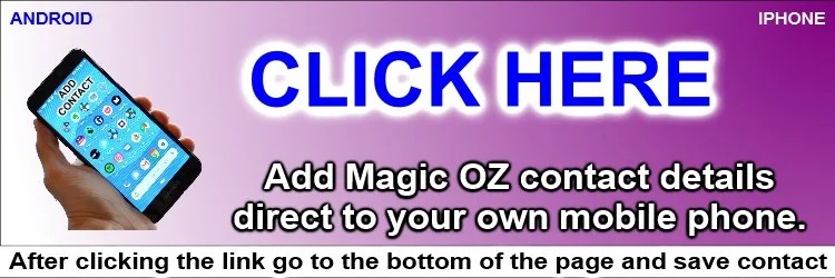 Contact Magic OZ Magician